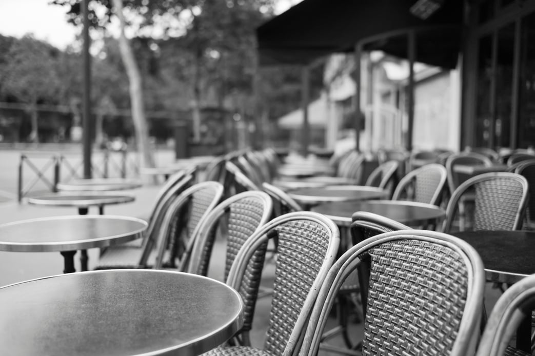 Street Cafe in Paris